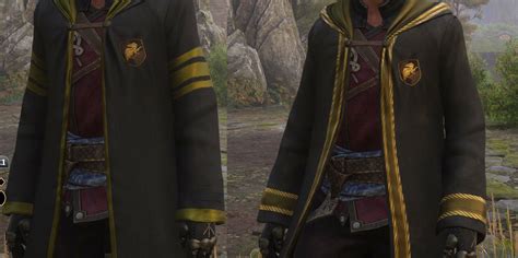 Why are the players robes a different yellow than the。